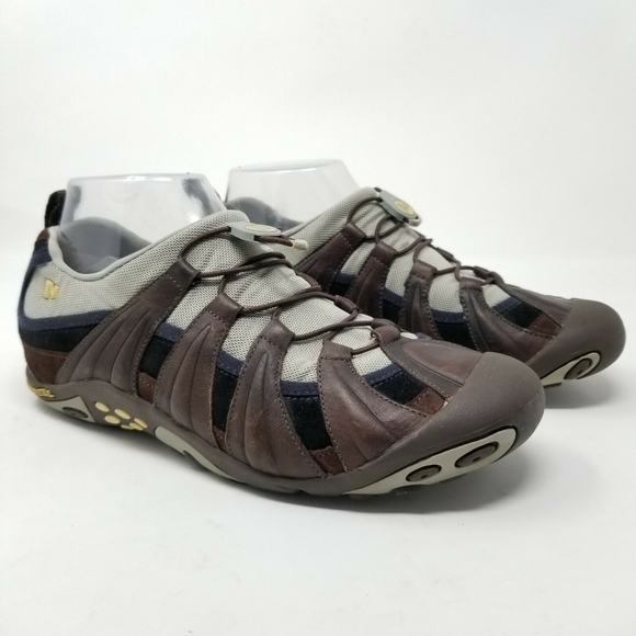 Merrell Shoes - Merrell Womens Hiking Trail Shoes Caper Dark Earth